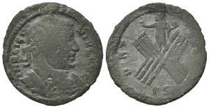 Licinius I (308-324). Æ Follis (20.5mm, ... 