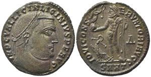 Licinius I (308-324). Æ Follis (22mm, ... 
