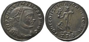Maximinus II (310-313). Æ Follis (25.5mm, ... 