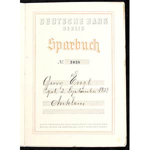 GERMANIA, III REICHSparbuch ... 