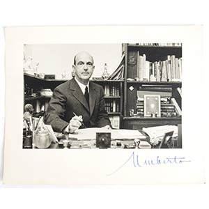 ITALIAFotografia autografa di Umberto II
