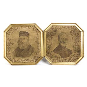 ITALY, KINGDOMPair of patriotic portraits