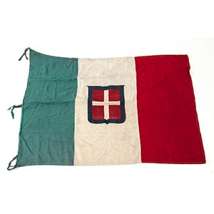ITALY, KINGDOMSavoyard flagcotton, 70 x 90 ... 