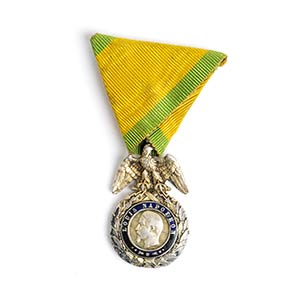 FRANCE, II EMPIREType II military medalin ... 