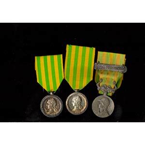 FRANCE, III REPUBLICThree medals ... 
