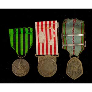 FRANCIAtre medaglie commemorative, ... 
