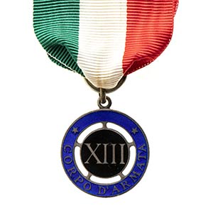 ITALIA, REGNOMedaglia Italia XIII Corpo ... 