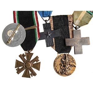 ITALY, KINGDOMLot of Four Medals ... 