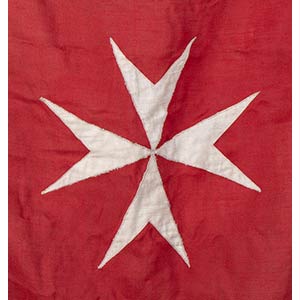Maltese Merchant NavyFlagDrape of ... 