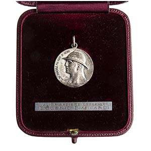 ITALY, KINGDOMMedal to the Heroic Infant of ... 