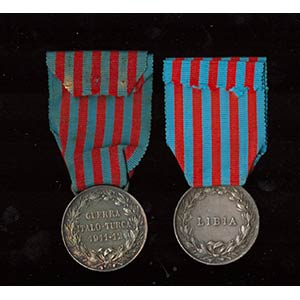 ITALY, KINGDOMLot of 2 medals from ... 