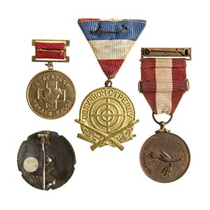 YUGOSLAVIAA Lot of Three Medals ... 