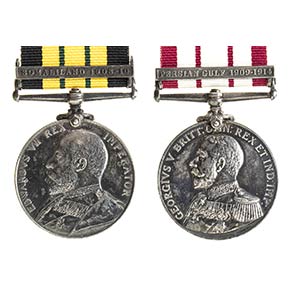 GREAT BRITAINLot of Two Medals, Naval ... 