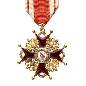 IMPERIAL RUSSIAAn Order of St. Stanislaus, ... 