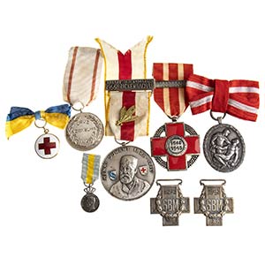INTERNATIONALLot of Medals And Badgesswiss ... 