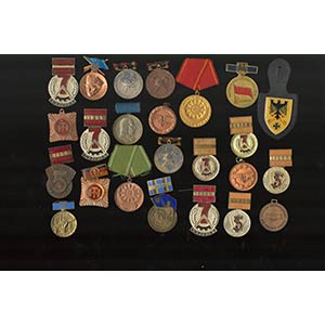DDRLotto di 24 medaglie varieOttimo stato 