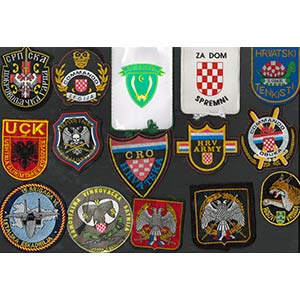 YUGOSLAVIALot of 55 patches from the ... 