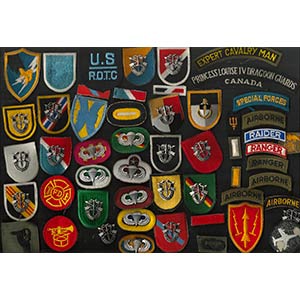 USALot of 53 patches and badges, mainly ... 