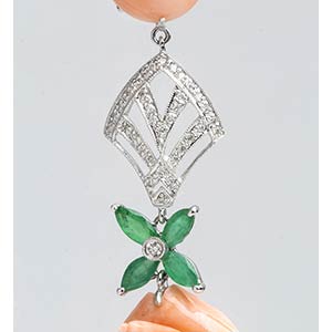 Cerasuolo coral emerald diamond ... 