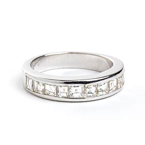 Diamond gold ring18k white gold, ... 