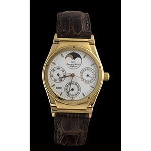 IWC Ingenieur Perpetual: gold wristwatch ... 