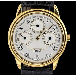 PIAGET: Triple Date automatic gold ... 