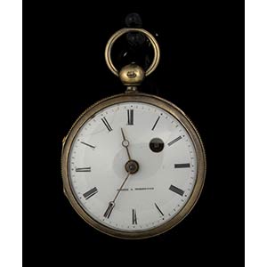 Gilt pocket watch - ABADIE A ... 