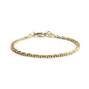 Yellow gold bracelet - mark of ... 