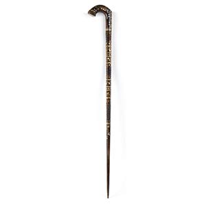 Italian walking stick, belonged to Pope John ... 