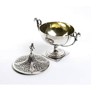 Papal States silver covered cup - ... 