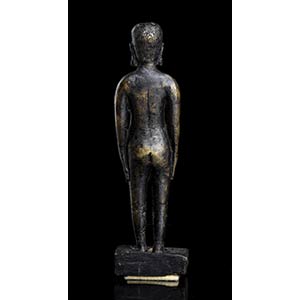 A BRONZE STANDING MALE ... 