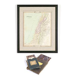 THREE GEOGRAPHICAL MAPSEngland, late 19th ... 