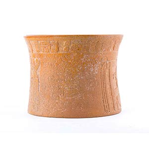 A CERAMIC DRINKING CUP OF A ... 