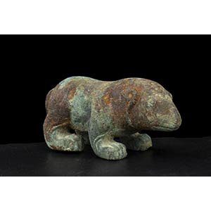 A BRONZE SMALL BEARChina, Han dynasty style4 ... 