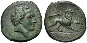 Sicily, Agathokles (317-289), Bronze, ... 