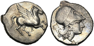 Islands of Epeiros, Stater, Corcyra, c. ... 