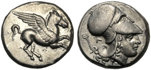 Acarnania, Statere, Leucas, c. 435-380 a.C.; ... 