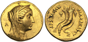 Ptolemaic kings of Egypt, Arsinoe II (died ... 