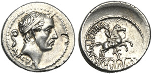 L. Marcius Philippus, Denario, Roma, 56 ... 