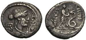 L. Papius Celsus, Quinario, Roma, 45 a.C.; ... 