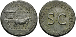 Livia (Tiberius, 14-37), Sestertius, Rome, ... 