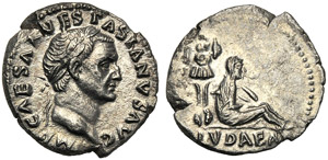 Vespasian (69-79), Denarius, Rome, AD 69-70; ... 