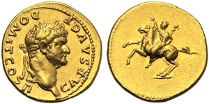 Domitian, as Caesar (Vespasian, 69-79), ... 