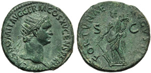 Domiziano (81-96), Dupondio, Roma, 90-91 ... 