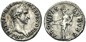 Nerva (96-98), Denarius, Rome, AD 97; AR (g ... 