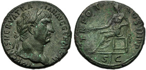 Traiano (98-117), Sesterzio, Roma, 99-100 ... 