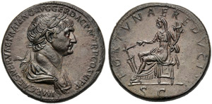Traiano (98-117), Sesterzio, Roma, 112-114 ... 