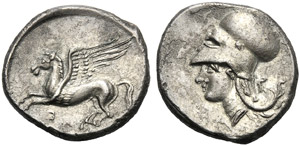 Sicily, Stater, Entella, c. 344-336 BC; AR ... 