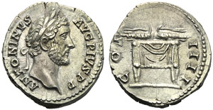 Antoninus Pius (138-161), Denarius, Rome, AD ... 