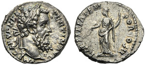 Pertinax (193), Denarius, Rome, 1 January - ... 